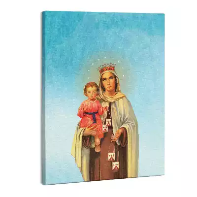 Zdjęcie na płótnie Matka Boża z małym Jezusem