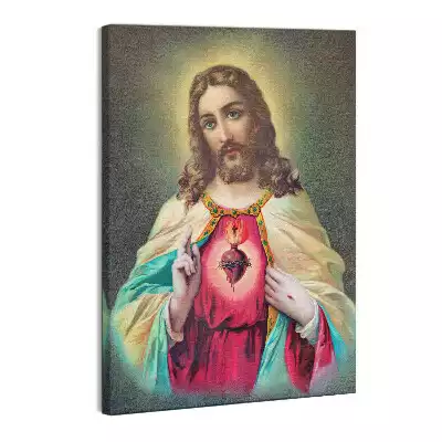 Obraz canvas Serce Jezusa Zbawiciela