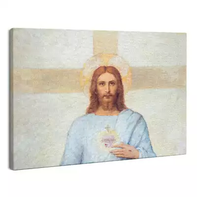 Obraz na płótnie abstrakcja Portret Jezusa Chrystusa