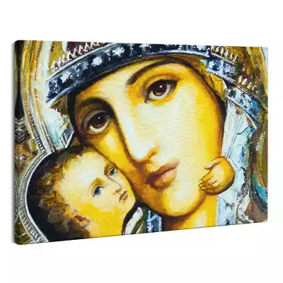 Obraz na płótnie Madonna z dzieciątkiem Jezus