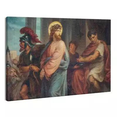 Obraz na płótnie Jezus Chrystus przed Piłatem