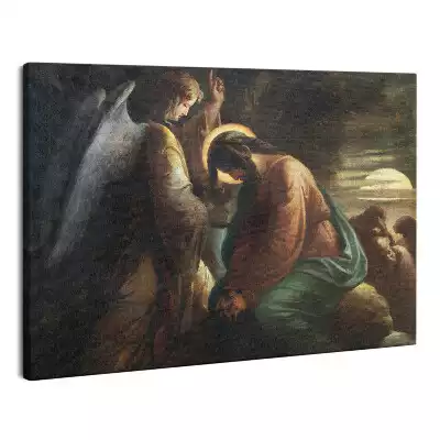 Foto obraz na płótnie Jezus modlitwa w ogrodzie