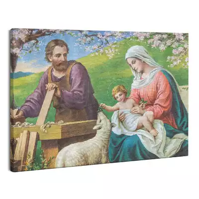 Obraz canvas Święta Rodzina Matka Boża Józef