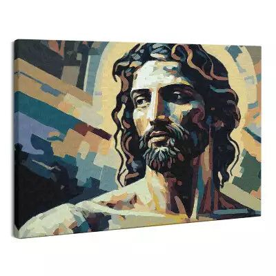 Obraz na płótnie Nowoczesny Portret Jezusa