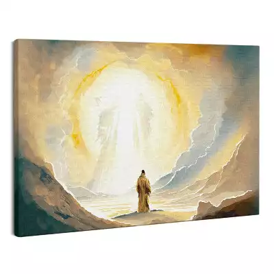 Obraz na płótnie abstrakcja Zbawiciel Jezus w Niebie