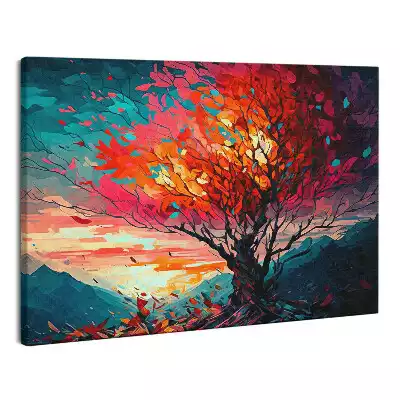 Foto obraz na płótnie Płonący Krzew Biblia