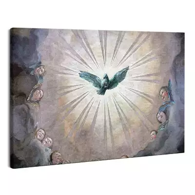 Foto obraz na płótnie Duch Święty i Anioły