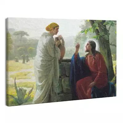 Zdjęcie na płótnie Jezus i dobra Samarytanka