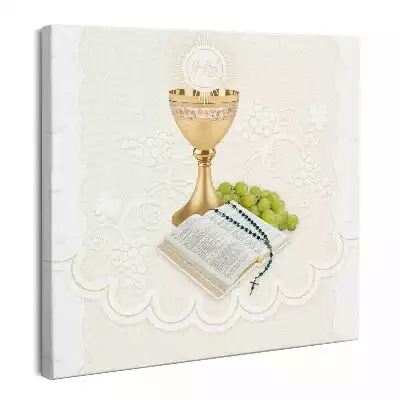 Obraz na płótnie Pamiątką pierwszej komunii