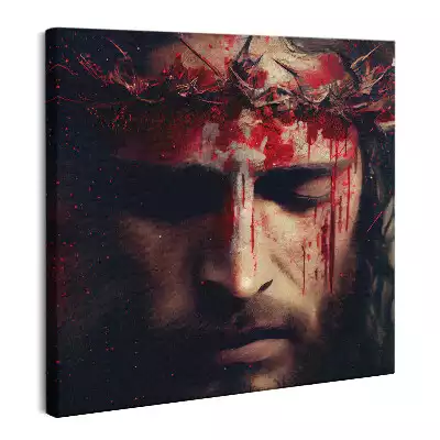 Obraz na płótnie Jezus Cierpiący w Koronie