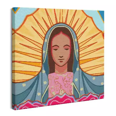 Obraz na płótnie Ilustracja Matki Boskiej