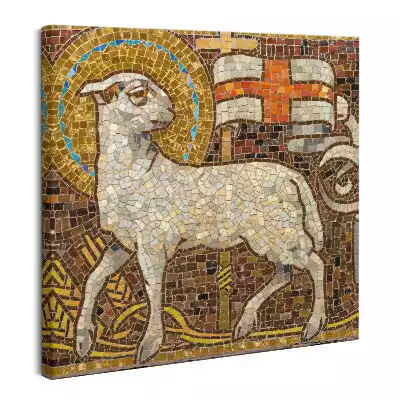 Obraz na płótnie Mozaika Baranka Bożego