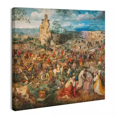 Obraz na płótnie Procesja na Kalwarię Pietera Bruegla