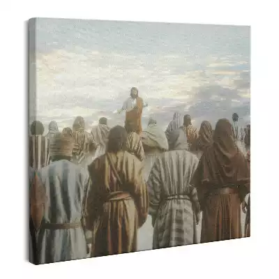 Obraz na płótnie Jezus Chrystus Kazanie na Górze
