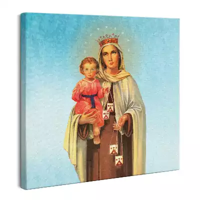 Obraz na płótnie Matka Boża z małym Jezusem