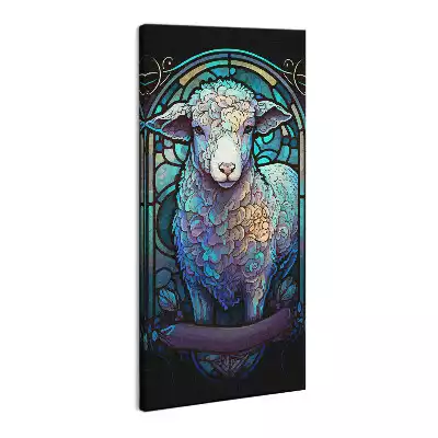 Foto obraz na płótnie baranek motyw religijny