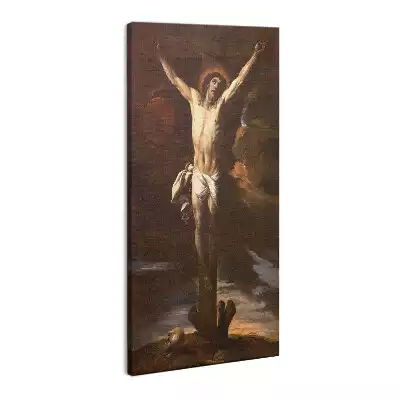 Foto obraz na płótnie Jezus Na Krzyż Ukrzyżowany