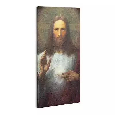 Foto obraz na płótnie Serce Jezusa Zbawiciela