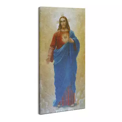 Foto obraz na płótnie Najświętsze Serce Jezusa