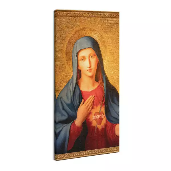 Foto obraz na płótnie Serce Maryja Maryi Dziewicy