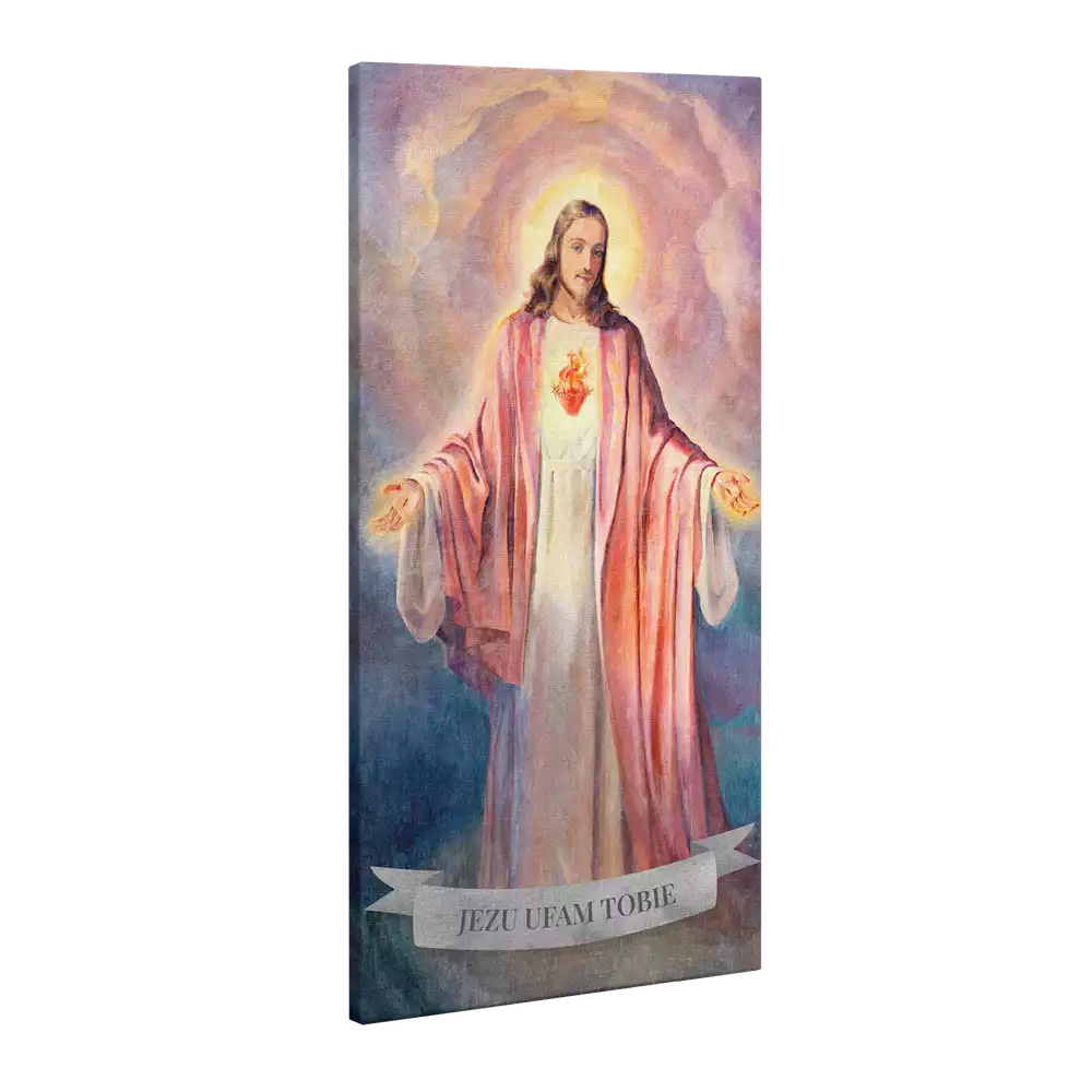 foto-obraz-na-plotnie-jezu-ufam-tobie-napis