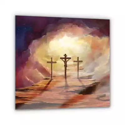 Obraz szklany Chrześcijański Droga Odkupienie