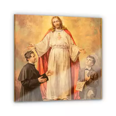 Obraz szklany Scena biblijna Jezus nauczyciel