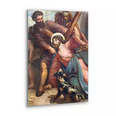 Obraz szklany Jezus Chrystus Droga Krzyżowa