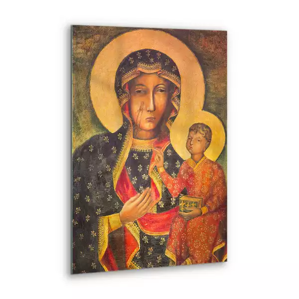 Obraz szklany Czarna Madonna Częstochowska