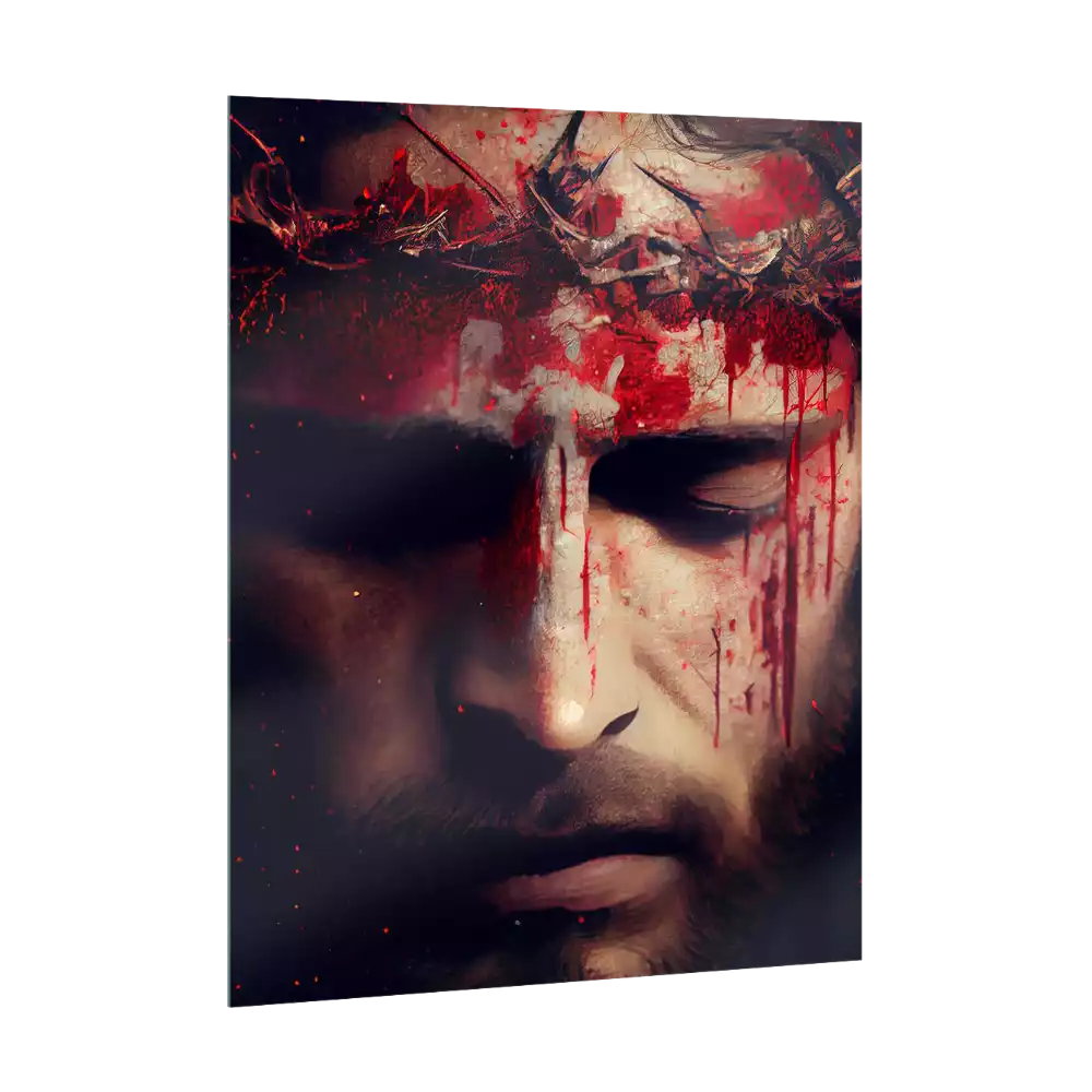 obraz-szklany-jezus-cierpiacy-w-koronie