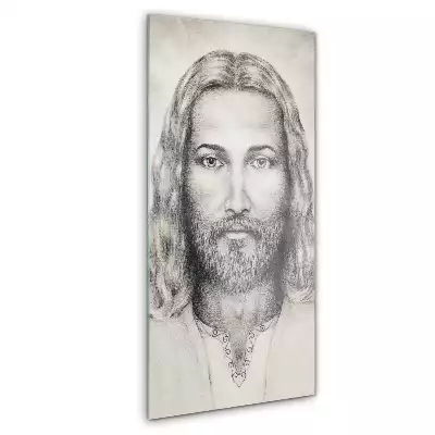 Obraz szklany Szkic Portret Jezusa Chrystusa