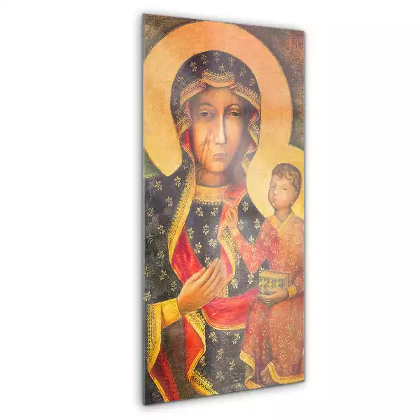 Obraz szklany Czarna Madonna Częstochowska