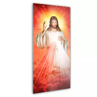 Obraz szklany Jezus Miłosierny Miłosierdzie