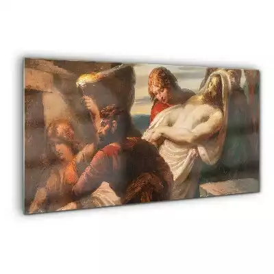 Obraz na szkle Jezus do grobu złożony pochówek