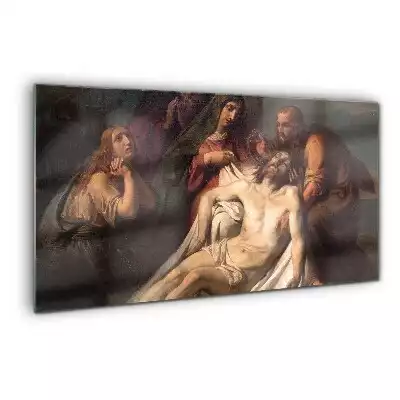 Obraz na szkle Jezus Zdjęcie z Krzyża Męka