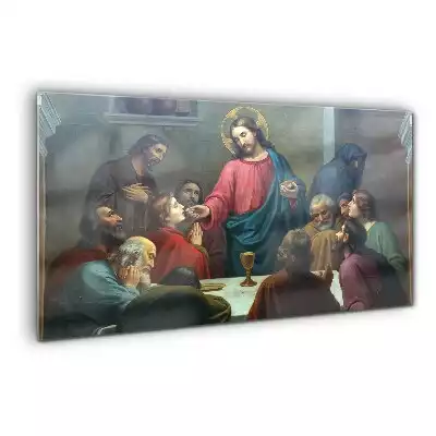 Obraz na szkle Ostatnia wieczerza Jezus Religia