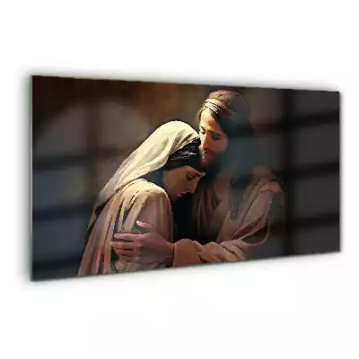 Obraz na szkle Uzdrowienie Jezusa Chrystusa