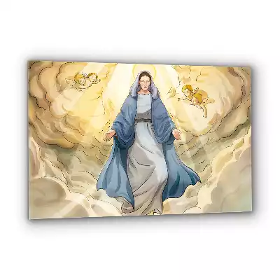 Obraz na szkle Wniebowstąpienie Maryi Panny