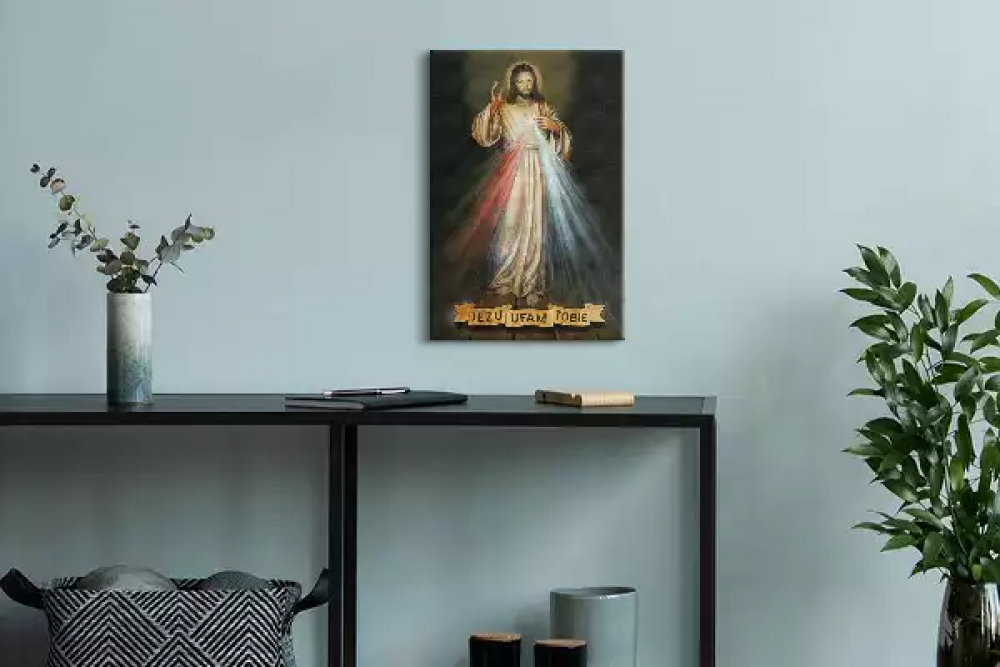 obraz na płótnie Jezu Ufam Tobie